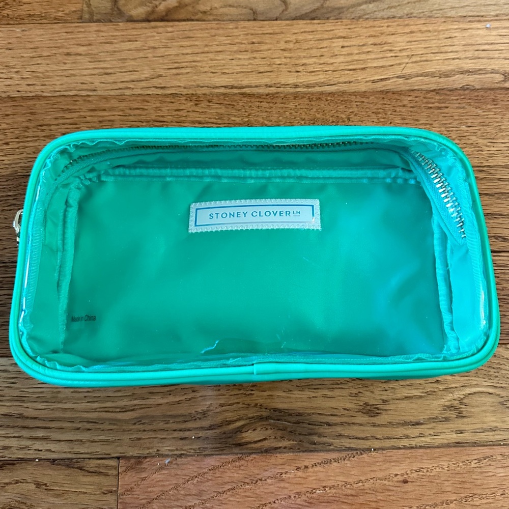 Stoney Clover Avocado Clear Front Small Pouch